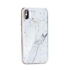 Puzdro gumené Huawei P30 Lite Forcell Marble vzor 1