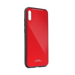 Puzdro gumené Huawei Y5 2019 Glass červené