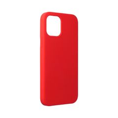 Puzdro gumené Apple iPhone 12/12 Pro Silicone červené