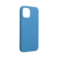 Puzdro gumené Apple iPhone 12/12 Pro Silicone modré