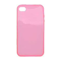 Puzdro gumené Apple iPhone 4/4S ružové