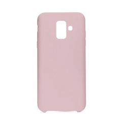 Puzdro gumené Samsung A600 Galaxy A6 2018 Forcell silicone růžov