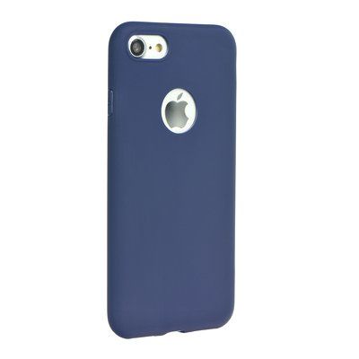 Puzdro gumené Apple iPhone 7/8/SE 2020 Soft tmavo-modré PT