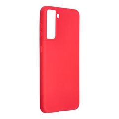 Puzdro gumené Samsung G990 Galaxy S21 FE Silicone červené