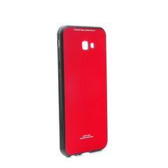 Puzdro gumené Samsung J415 Galaxy J4 Plus Glass červené