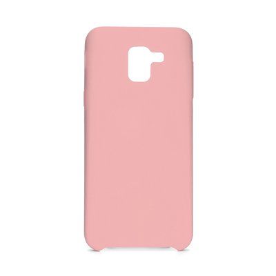 Puzdro gumené Samsung J600 Galaxy J6 2018 Forcell silicone růžov