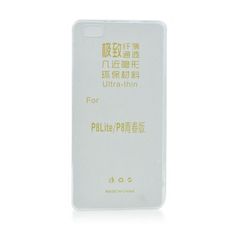 Pouzdro gumové Ultra Slim Huawei P8 Lite transparentní PT