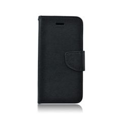 Puzdro knižka Samsung G900 Galaxy S5 Fancy čierno-hnedé PT