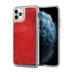 Puzdro gumené Apple iPhone 11 Liquid Case červené