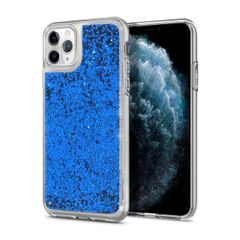 Puzdro gumené Apple iPhone 11 Liquid Case modré