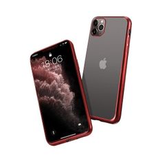 Puzdro gumené Apple iPhone 11 New Electro Matt červené