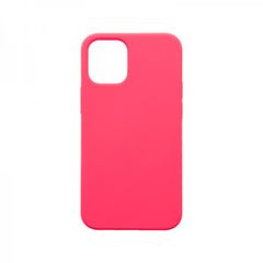 Puzdro gumené Apple iPhone 12/ 12 Pro Liquid tmavo ružové