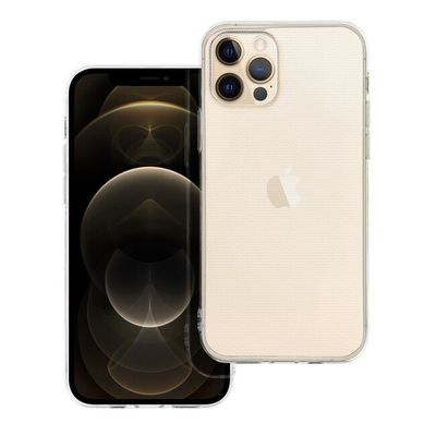 Puzdro gumené Apple iPhone 12 Pro Clear 2mm transparentné