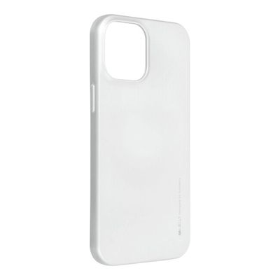 Puzdro gumené Apple iPhone 12 Pro i-Jelly Mercury strieborné
