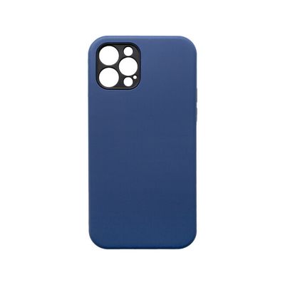 Puzdro gumené Apple iPhone 12 Pro Mark tmavo-modré