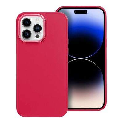 Puzdro gumené Apple iPhone 12/12 Pro Frame ružové