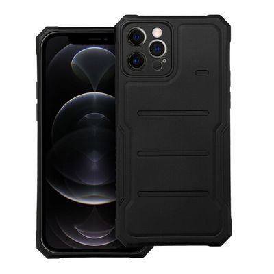 Puzdro gumené Apple iPhone 12/12 Pro Heavy Duty čierne