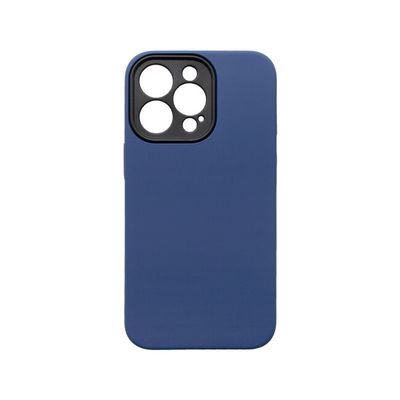 Puzdro gumené Apple iPhone 13 Pro Mark tmavo-modré