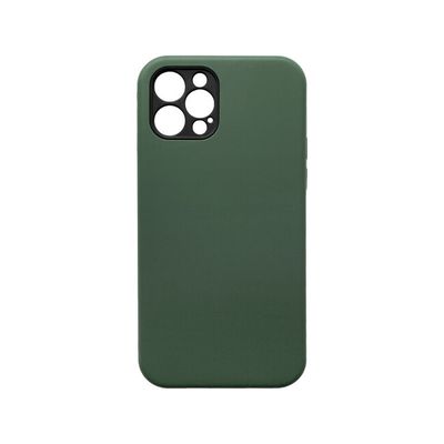 Puzdro gumené Apple iPhone 13 Pro Mark tmavo-zelené