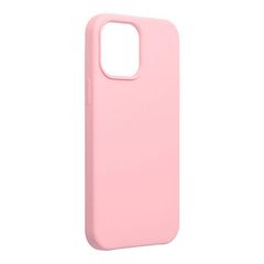 Puzdro gumené Apple iPhone 13 Pro max Silicone růžové