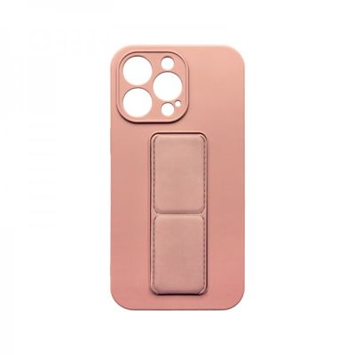 Puzdro gumené Apple iPhone 13 Pro Relax tmavo svetlo ružové