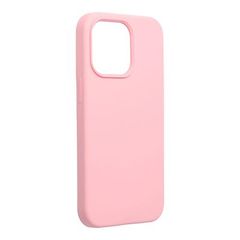 Puzdro gumené Apple iPhone 13 Pro Silicone ružové