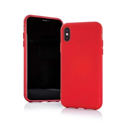 Puzdro gumené Apple iPhone 13 Silicon červené