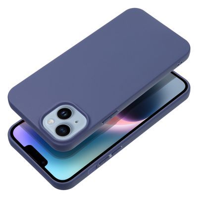 Puzdro gumené Apple iPhone 14 Matt tmavo-modré