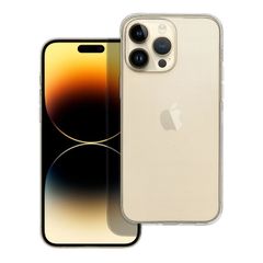 Puzdro gumené Apple iPhone 14 Pro Clear 2mm transparentné