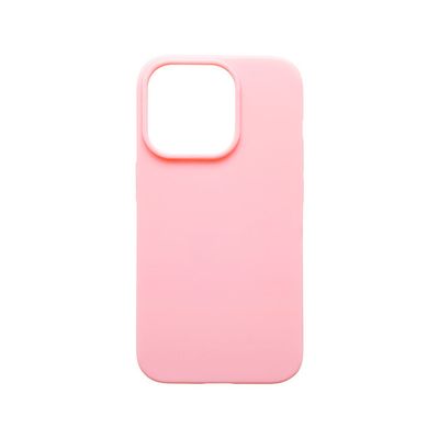 Puzdro gumené Apple iPhone 14 Pro Pudding ružové