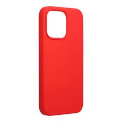 Puzdro gumené Apple iPhone 14 Pro Silicone červené