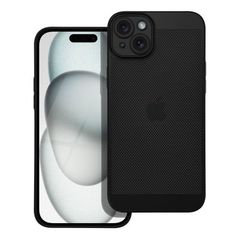 Puzdro gumené Apple iPhone 15 Plus Breezy čierne