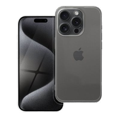 Puzdro gumené Apple iPhone 15 Plus Clear 1,5mm transparentné