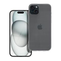 Puzdro gumené Apple iPhone 15 Plus Clear 2mm transparentné