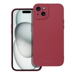 Puzdro gumené Apple iPhone 15 Plus Roar Luna červené