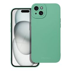 Puzdro gumené Apple iPhone 15 Plus Roar Luna zelené