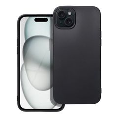 Puzdro gumené Apple iPhone 15 Plus Soft čierne