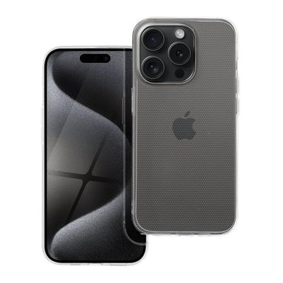 Puzdro gumené Apple iPhone 15 Pro Clear 2mm transparentné