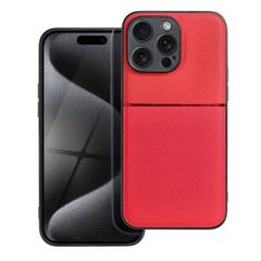 Puzdro gumené Apple iPhone 15 Pro Max Noble červené