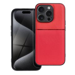 Puzdro gumené Apple iPhone 15 Pro Noble červené