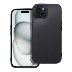 Puzdro gumené Apple iPhone 15 Soft čierne