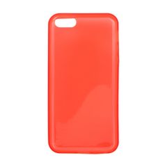 Puzdro gumené Apple iPhone 5/5C/5S/SE červené