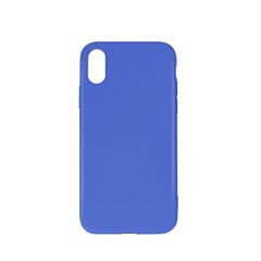 Puzdro gumené Apple iPhone 5/5C/5S/SE Silicone Lite modré