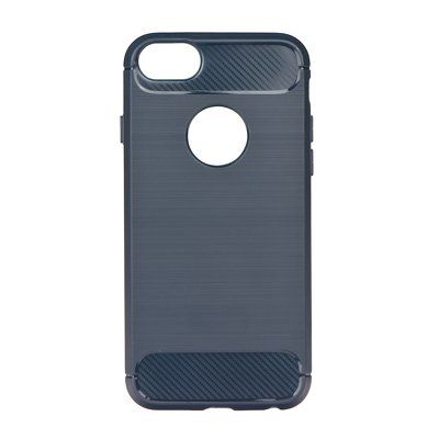 Puzdro gumené Apple iPhone 6/6S Carbon tmavo-šedé PT