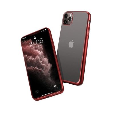 Puzdro gumené Apple iPhone 6/6S New Electro Matt červené