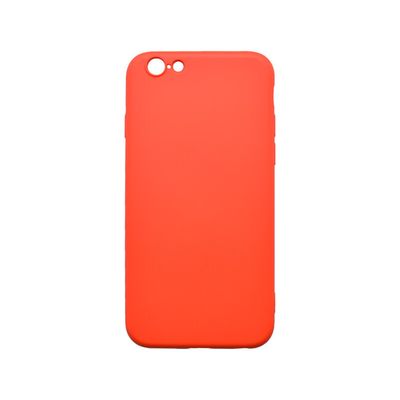 Puzdro gumené Apple iPhone 6/6S Soft červené