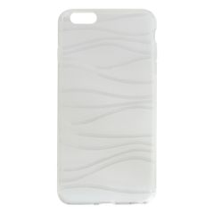 Puzdro gumené Apple iPhone 6/6S Plus Waves priehľadné
