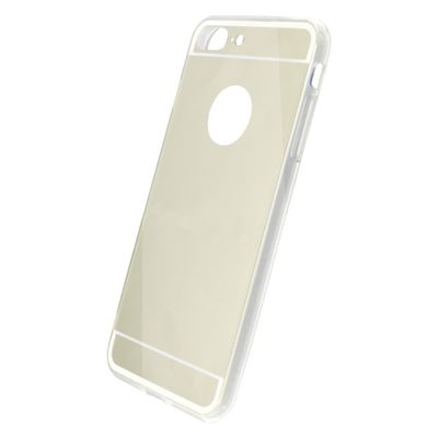 Puzdro gumené Apple iPhone 7/8 Plus zrkadlo zlaté