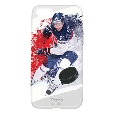 Puzdro gumené Apple iPhone 7/8/SE 2020 vzor Hokejista