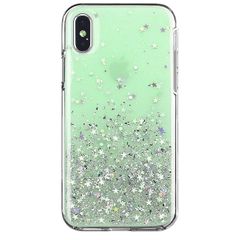 Puzdro gumené Apple iPhone 7/8 Plus Glitter zelené